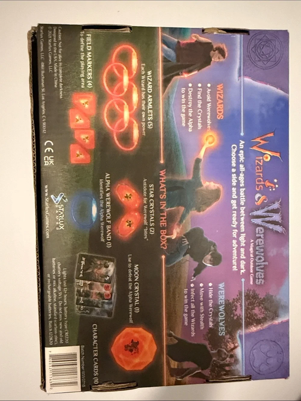 Wizards & Werewolves Magical Outdoor Game - Brand New